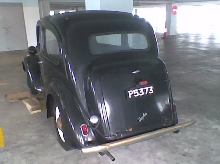 P 5373 was issued to Penang as a Straits Settlement in Malaya  in the1920s - and this Ford Anglia was photographed there as recently as 2012!