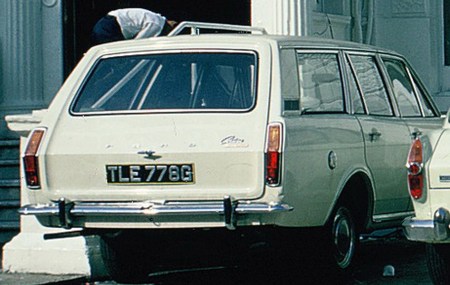 This Mk, 2 Ford Cortina has been somewhere and come back to adopt its HDES identity.