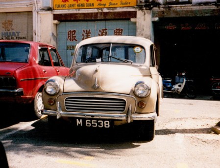 M - Malacca state, formerly one of the Straits Settlements (using the same plates), seen in Penang in 2009