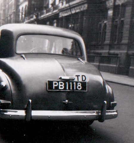 JP captured this 1950 Humber Hawk, home to England from Trinidad