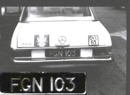 Early issue government series FGN 103 from 1960s or 1970s. Info needed. Brumby archie