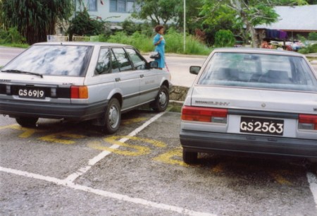 Seychelles Government employ a serial from the national series, on black, using a G prefix.    Brumby archive..