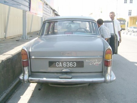 CA 6363. Could be Cape Town - but it's Pahang (seen in Penang)