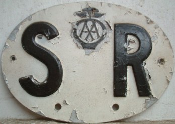 SR oval SOUTHERN RHODESIA