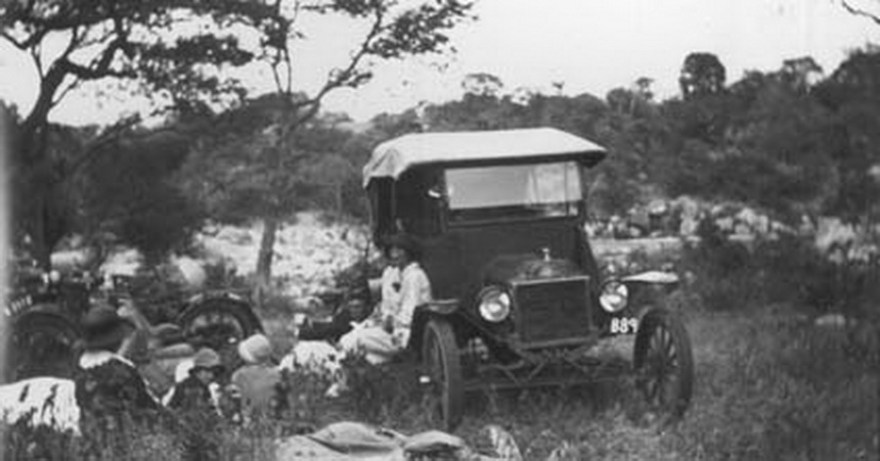 B is an early registration from Bulawayo on a Ford 'T', up-country!