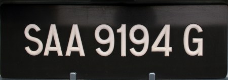 Sabah's current series uses the alphabetic serial suffix. Brumby archive