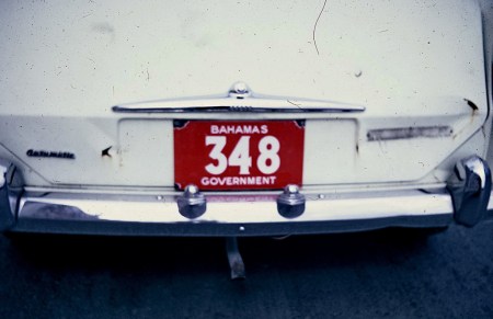 Another  1960s government plate, onn an Austin 1100.     VB archive c1966