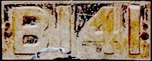 B 141 could be the previously-unknown plate type for the Bechuanaland Protectorate (Botswana from 1966)     1920s Dodge car.