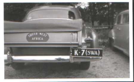 A period pic from Janko's Plateworld, given as 1950, with K from Keetmkanshoop - car 7!